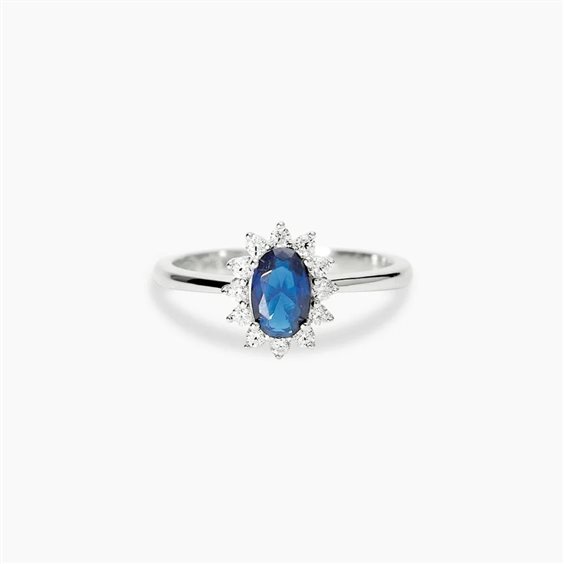 Anello Mabina Donna in Argento Zaffiro 523543-15 - 523543-15